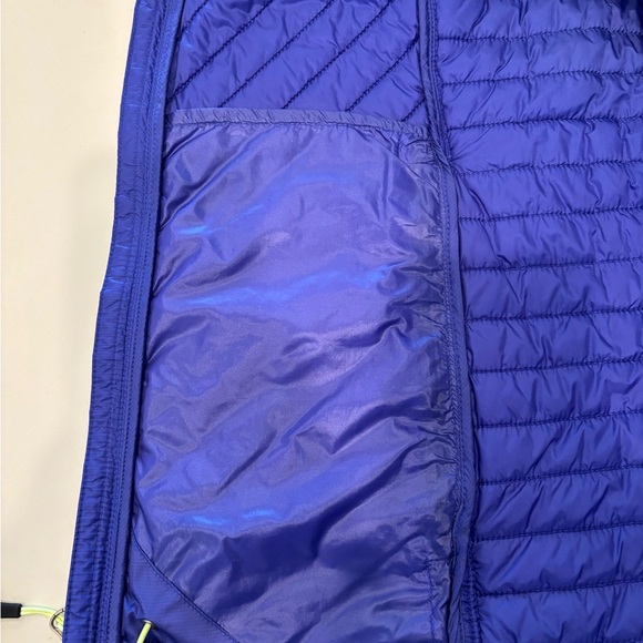 The North Face Womens Quilted Full Zip Vest Purple Nylon Insulated Size Large - Picture 7 of 7